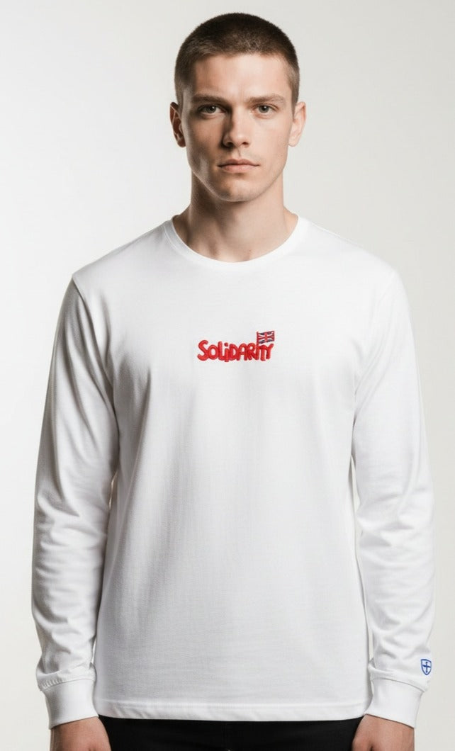 British Solidarity t-shirt. This flag flies to the right. Advance orders now being taken. Paganus Britannia
