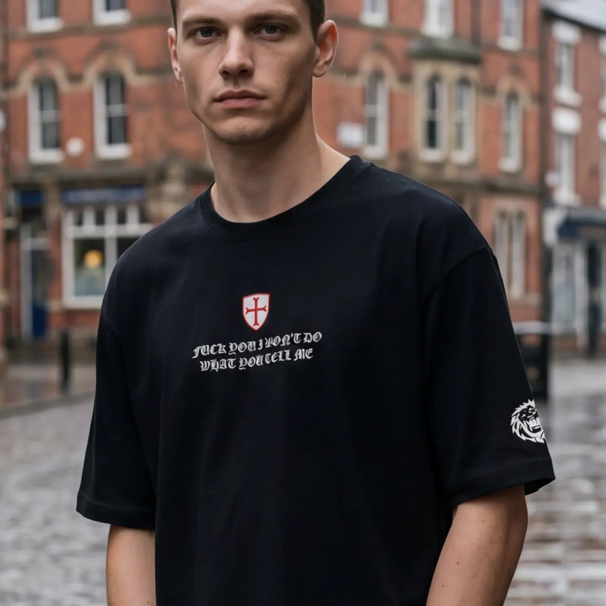 Black RAGE t-shirt Paganus Britannia