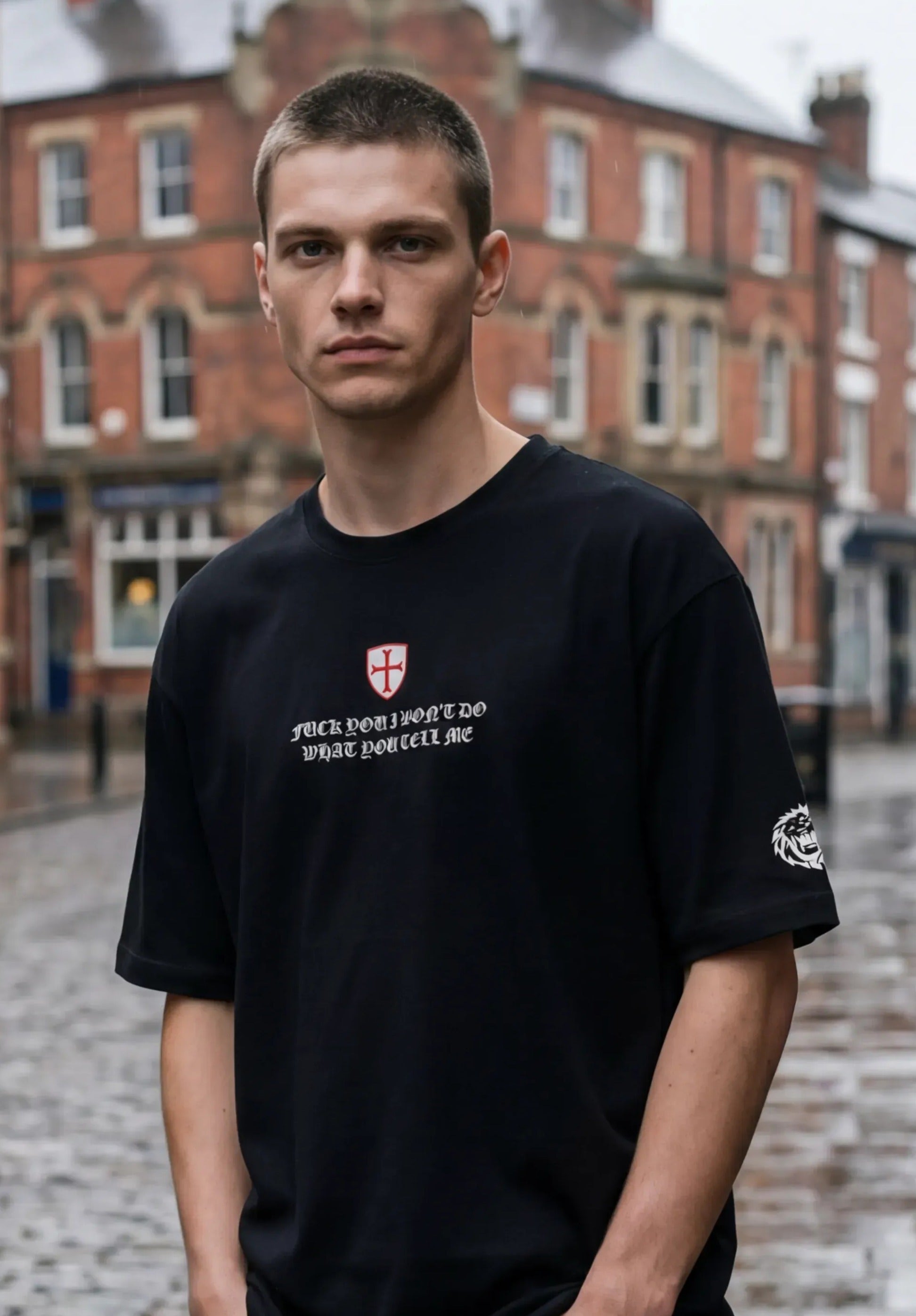 Black RAGE t-shirt Paganus Britannia