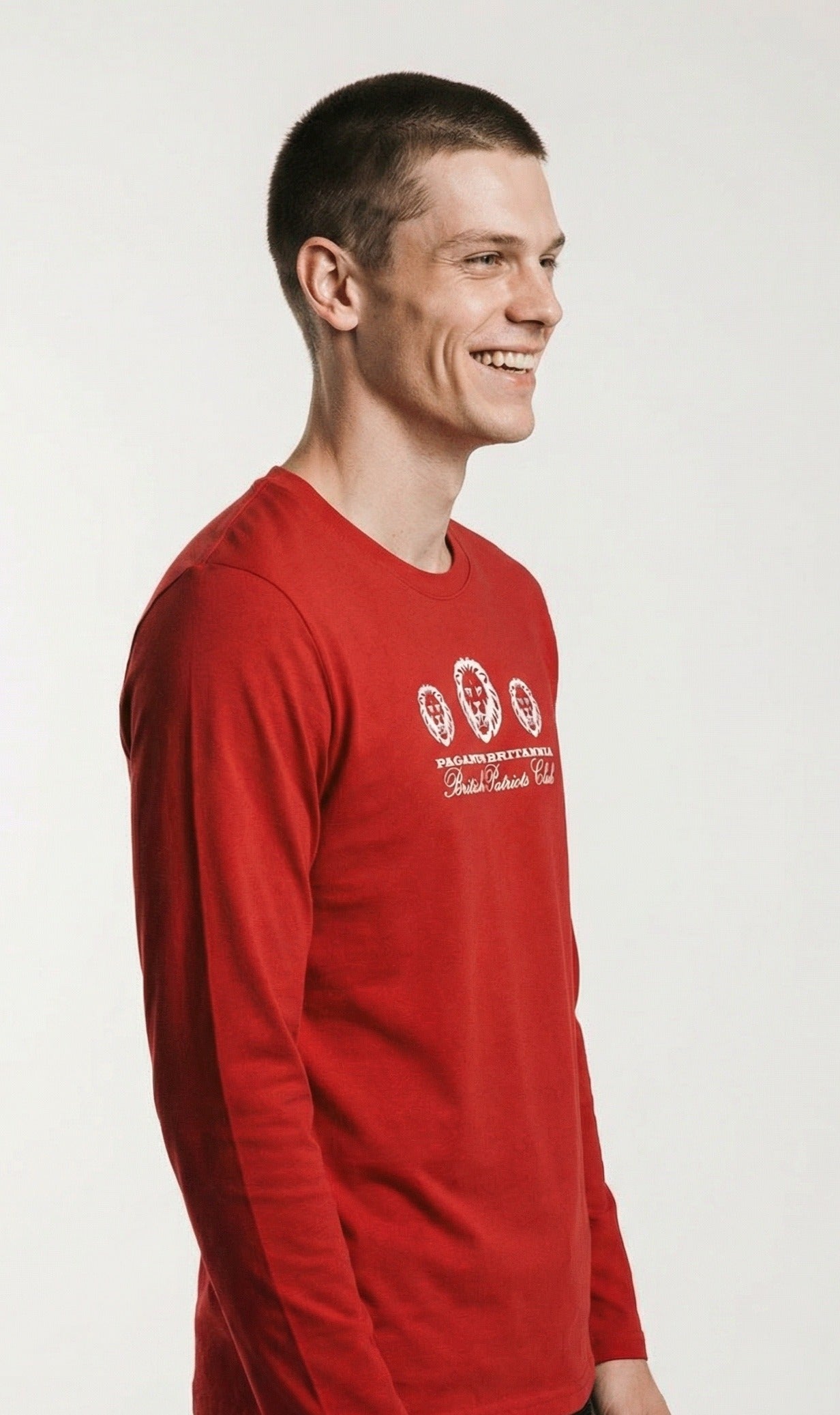 SOLD OUT, NEW STOCK DUE MID MARCH 3 Lions on a shirt. It's coming home! English Patriots Club t-shirt Paganus Britannia