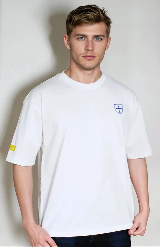 King Billy t-shirt. 280gsm organic combed cotton.