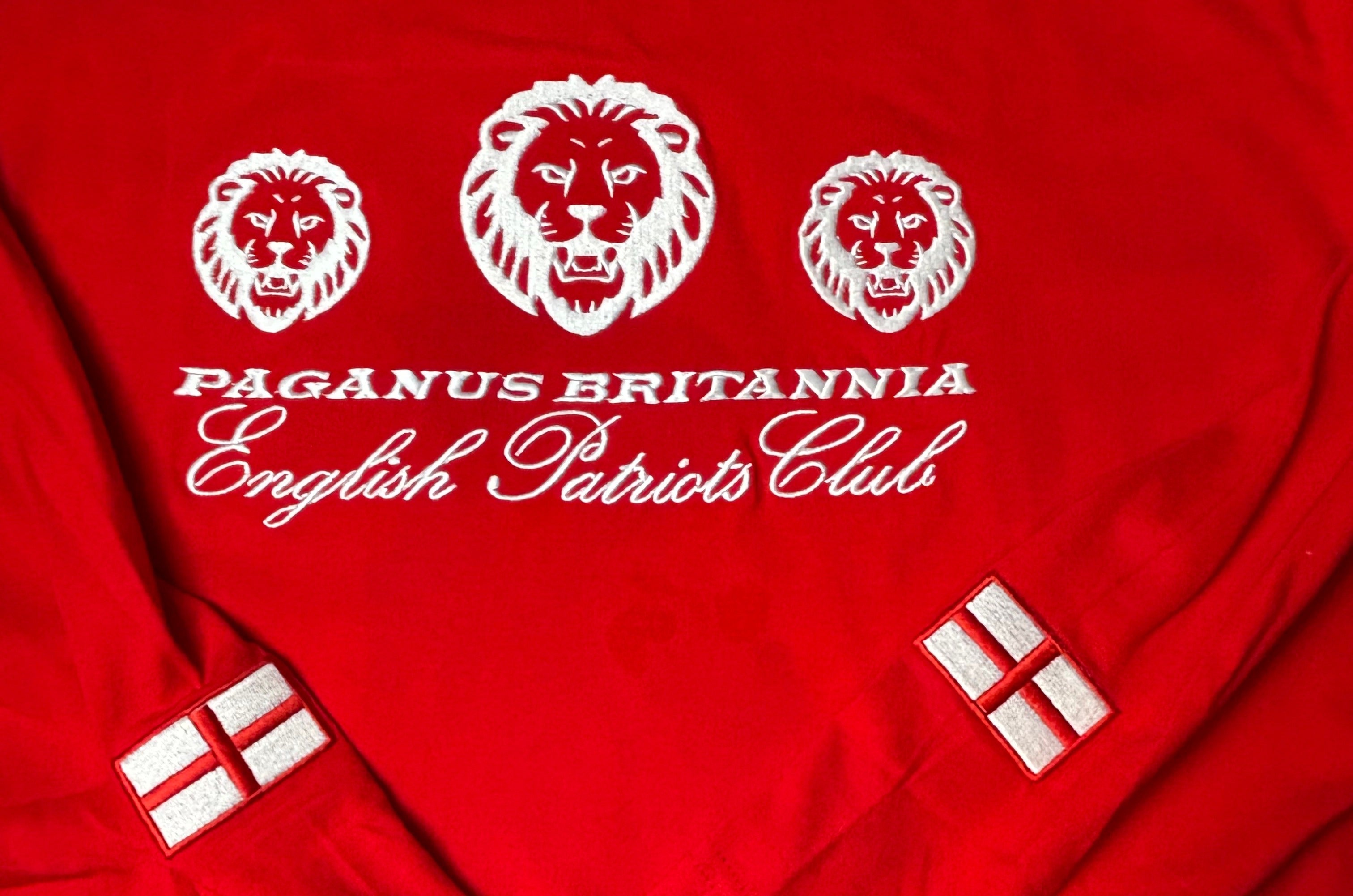 3 Lions on a shirt. It's coming home! English Patriots Club t-shirt Paganus Britannia