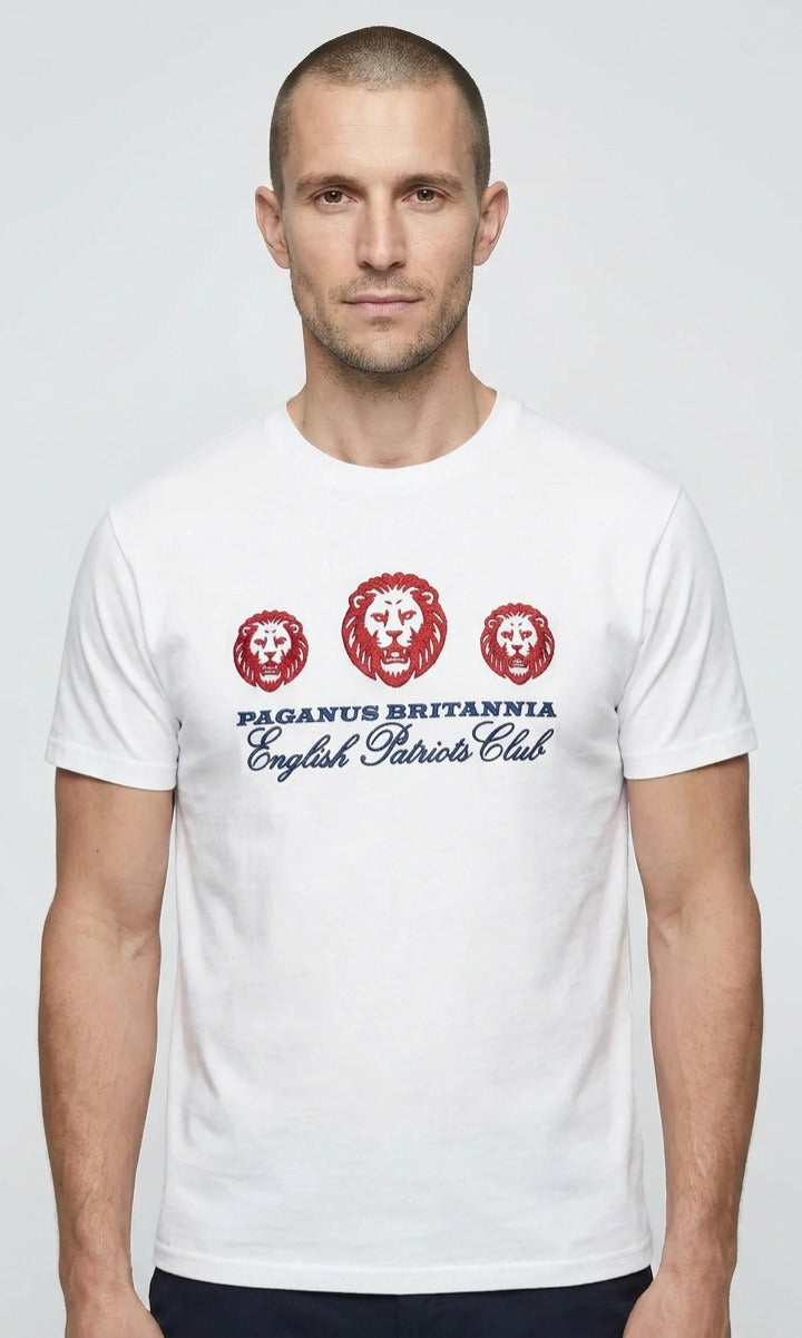 3 Lions on a shirt, English Patriots Club Paganus Britannia