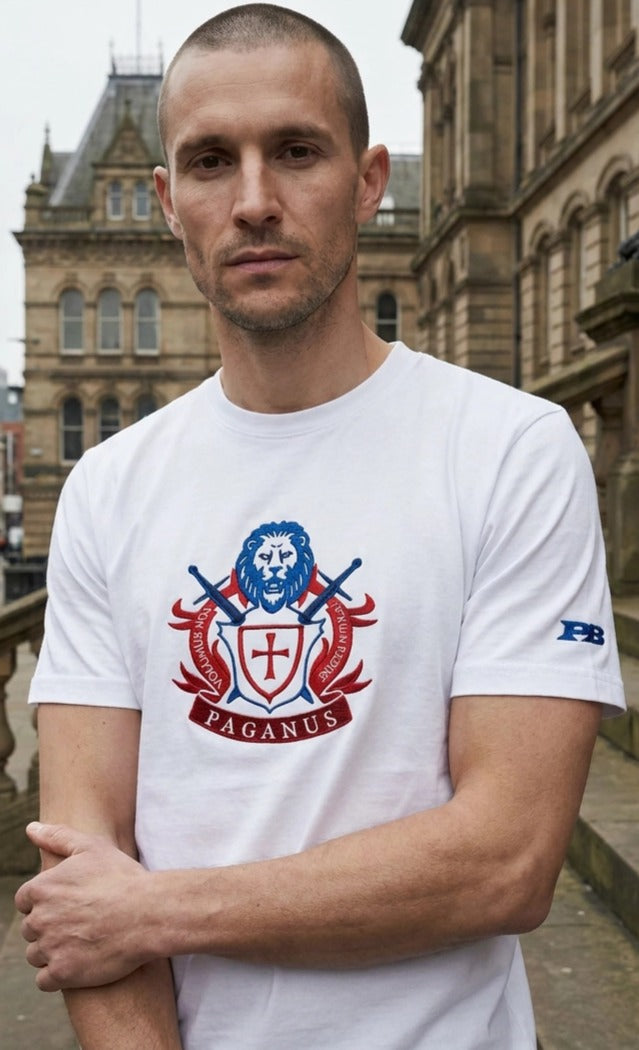 100% original Copied by inferior counterfeit producers worldwide, the original Patriot t-shirt only from Paganus Britannia Paganus Britannia