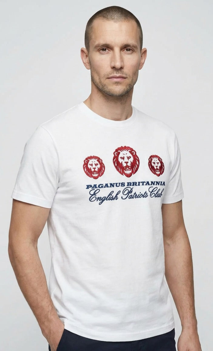 3 Lions on a shirt, English Patriots Club Paganus Britannia