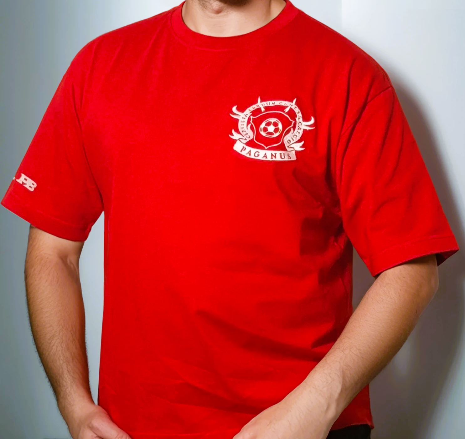 Paganus 260gsm red t-shirt