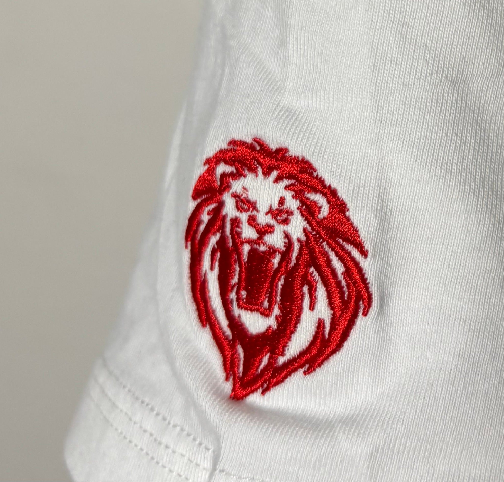 PAGANUS BRITANNIA patriots white 280gsm organic combed cotton t-shirt Paganus Britannia