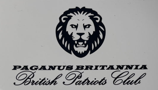 Charity Stickers: Pack of 10 British Patriots Club stickers Paganus Britannia