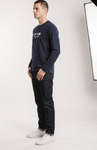 Original British long sleeved navy blue t-shirt Paganus Britannia