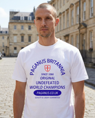 World Champions 280gsm t-shirt £12 discount for advance orders Paganus Britannia