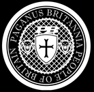 People of Britain Black 280gsm t-shirt Paganus Britannia