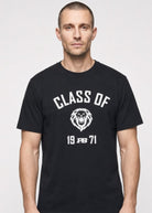 Class of 1971 black 280 gsm cotton t-shirt Paganus Britannia