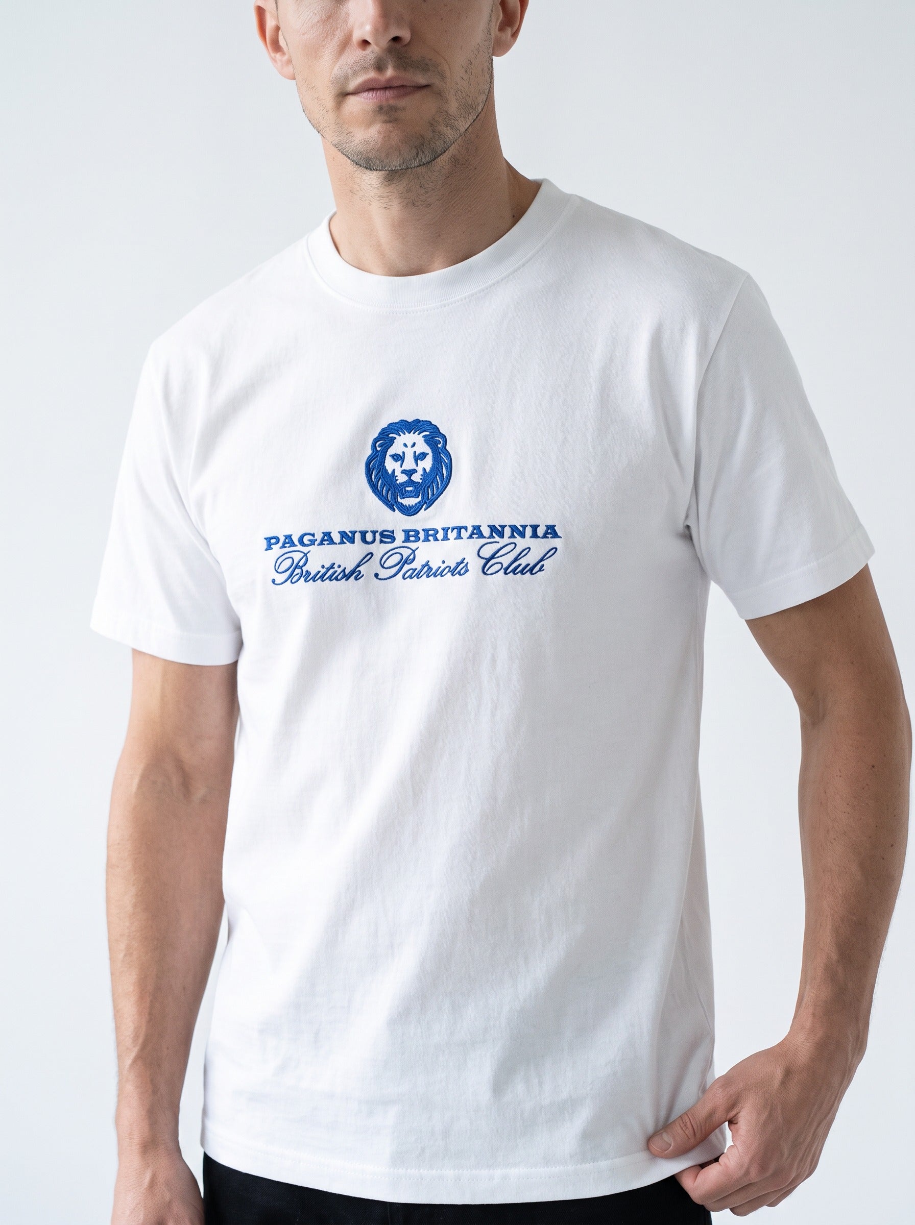 Ultimate luxury premium ring spun 300gsm cotton t-shirt Paganus Britannia