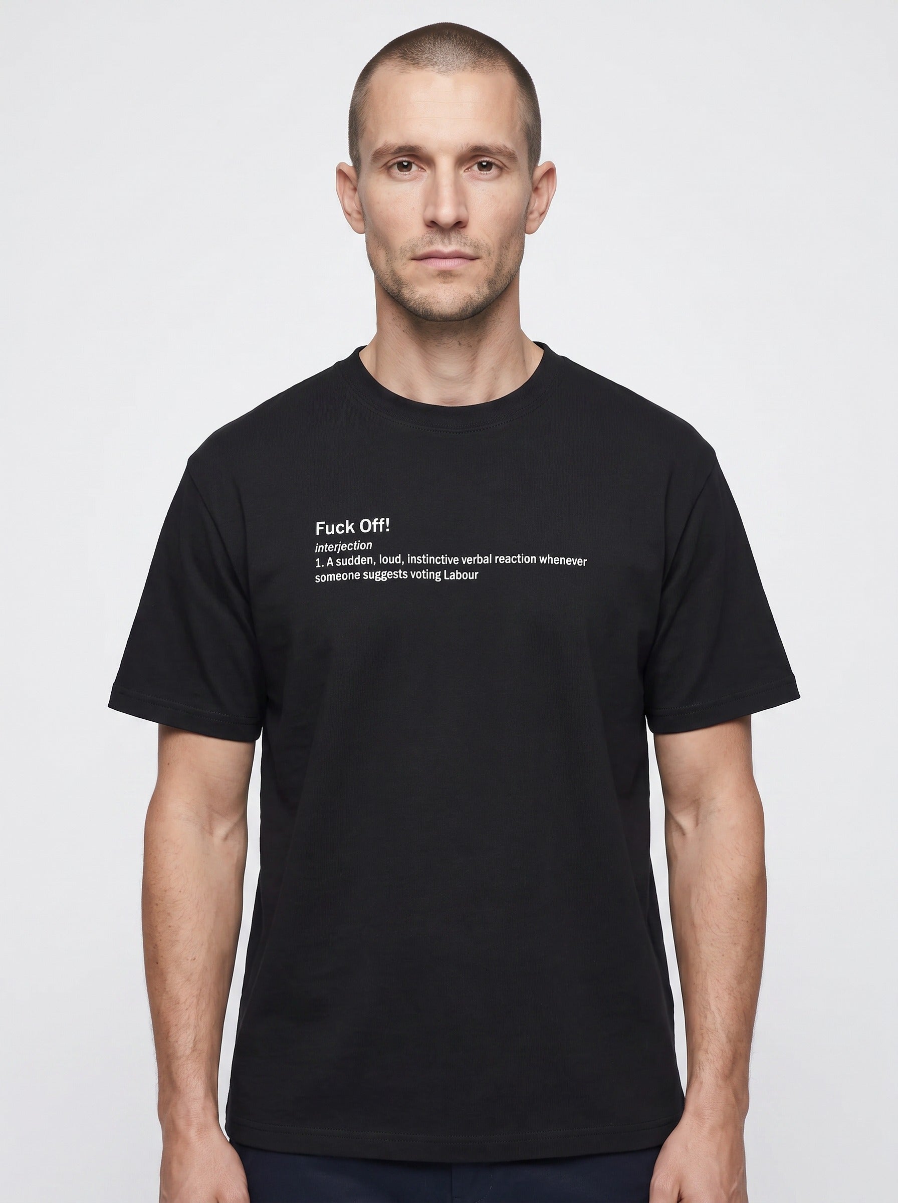 Fuck Off! black t-shirt Paganus Britannia