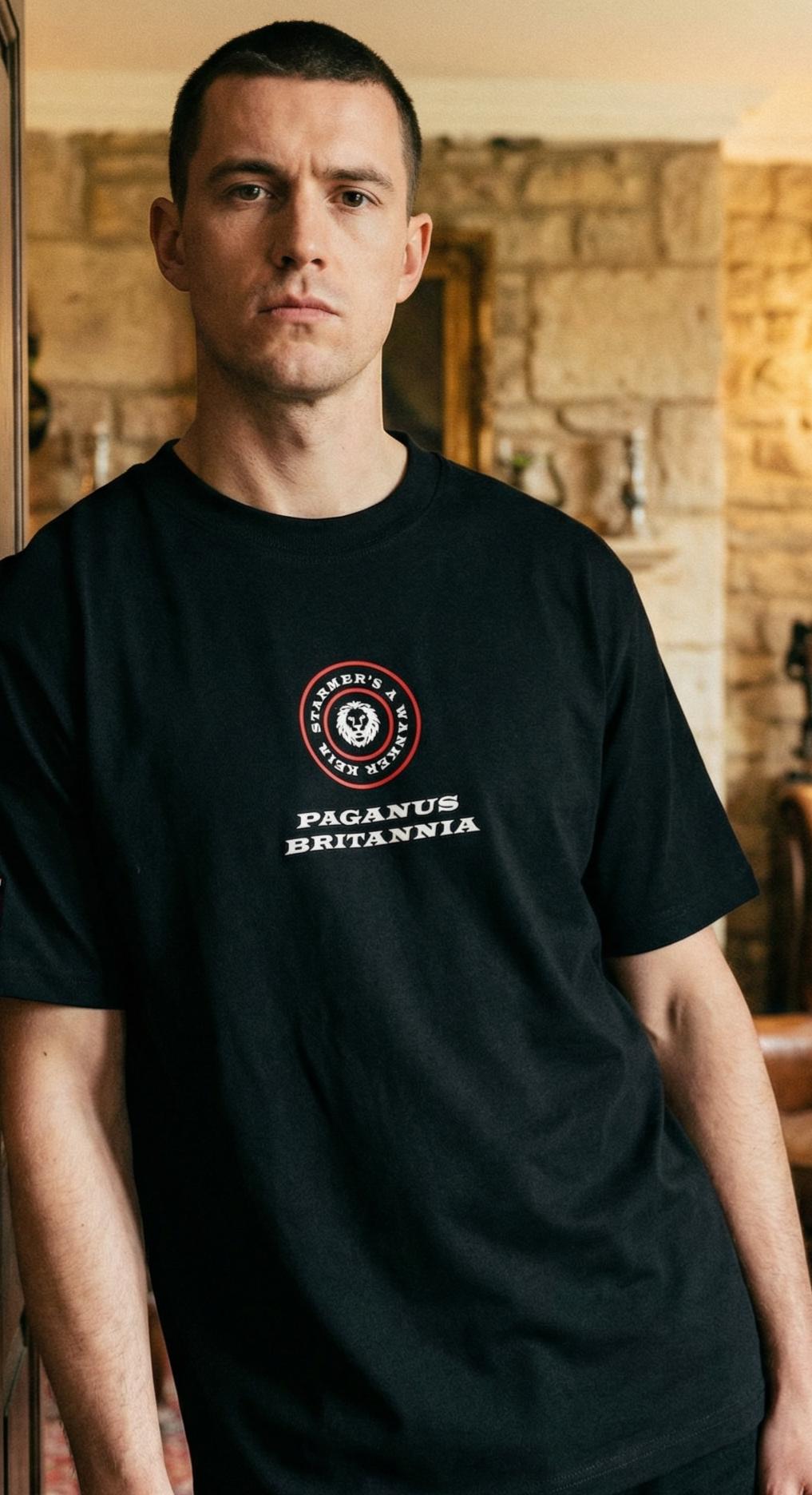 Keir Starmer's a wanker t-shirt Paganus Britannia