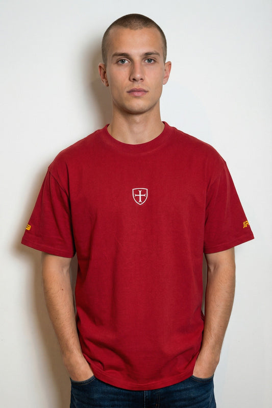 Scarlet 240gsm cotton t-shirt Paganus Britannia