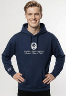 British Patriots Club ultra heavy navy blue hoodie 520 gsm Paganus Britannia