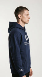 British Patriots Club ultra heavy navy blue hoodie 520 gsm Paganus Britannia