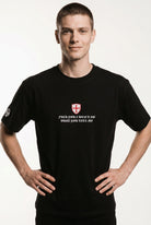 Black RAGE  t-shirt Paganus Britannia Fuck you I won't do what  you tell me