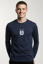 Spirit of 1984, dark blue long sleeved brushed cotton t-shirt Paganus Britannia