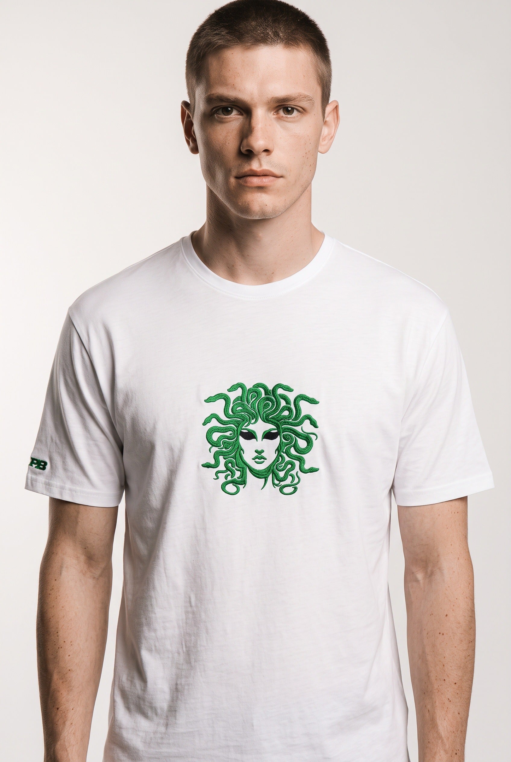 Medusa t-shirt ultra high quality 280gsm cotton. Paganus Britannia