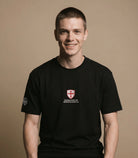 PAGANUS BRITANNIA black 260gsm organic combed cotton Patriot  t-shirt Paganus Britannia