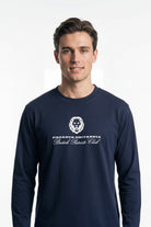 British Patriots Club dark navy blue long sleeved t-shirt. Paganus Britannia