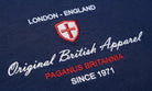 Original British Apparel Blue t-shirt £15 limited quantity of advance order discounts. Paganus Britannia