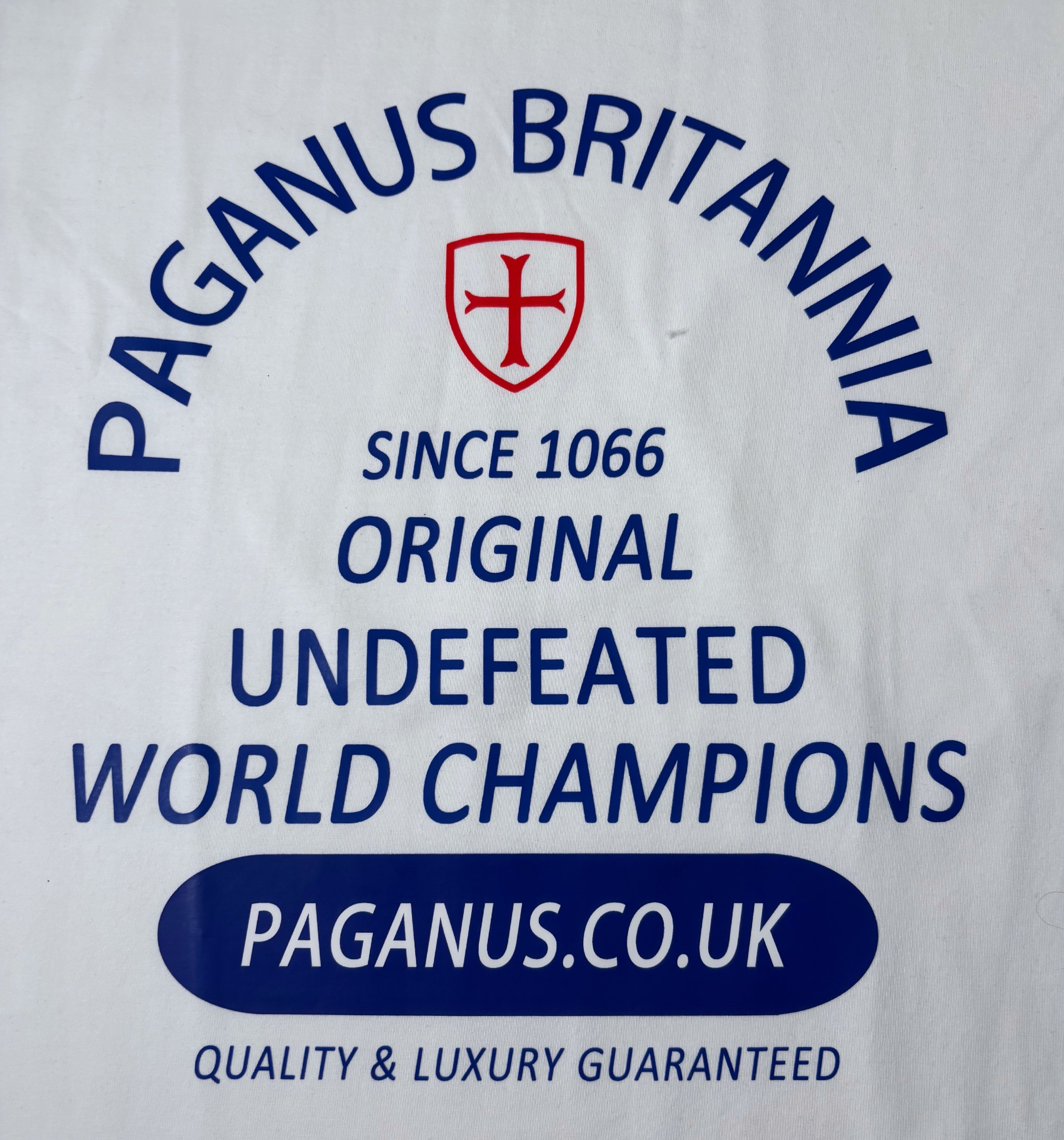 Undefeated World Champions 280gsm t-shirt Paganus Britannia