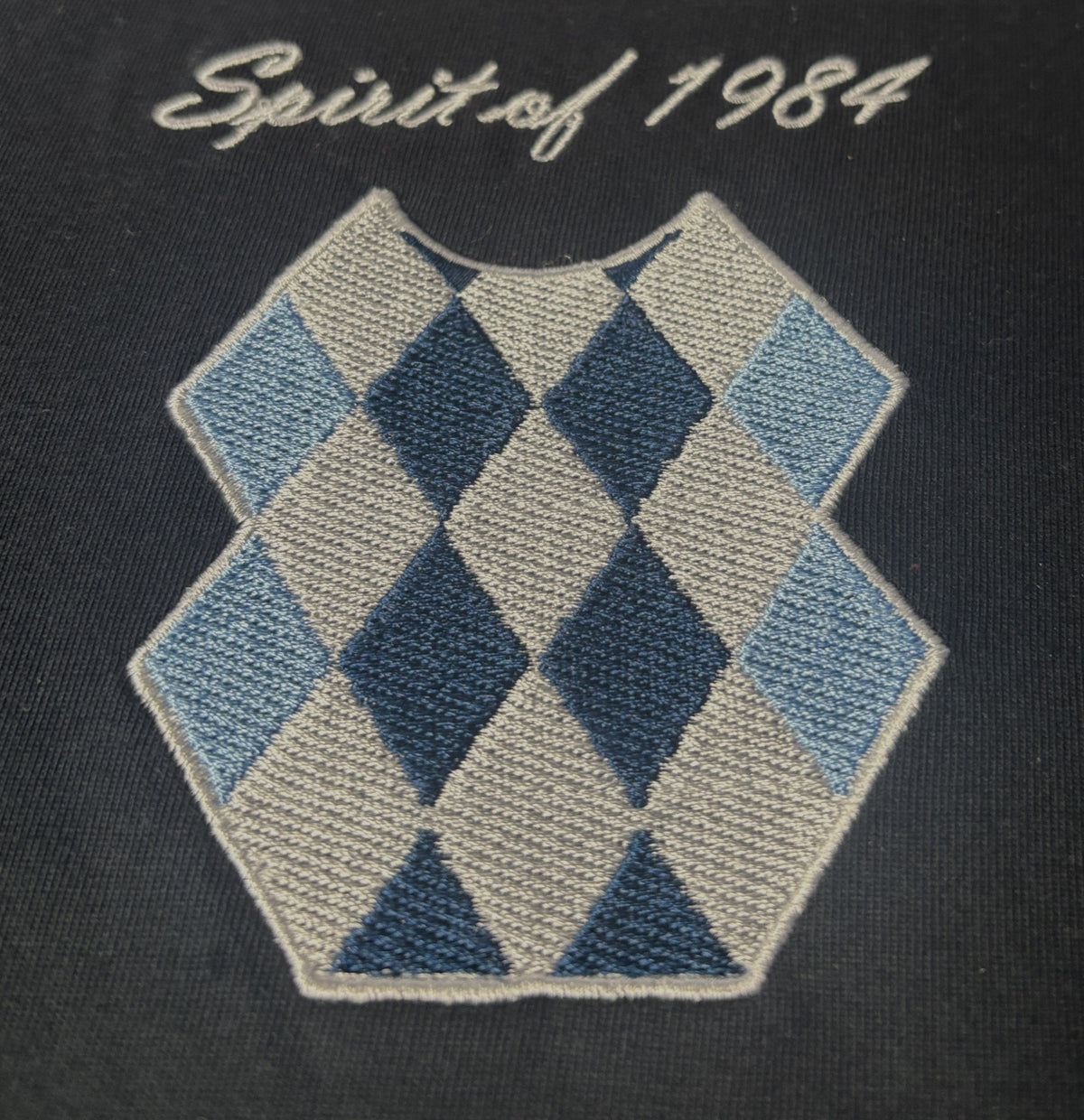 Spirit of 1984, dark blue long sleeved brushed cotton t-shirt Paganus Britannia