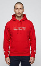 British Patriots Club 500 gsm red cotton hoodie. Paganus Britannia 