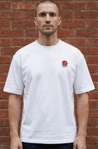English rose t-shirt. 280gsm organic combed cotton. Paganus Britannia