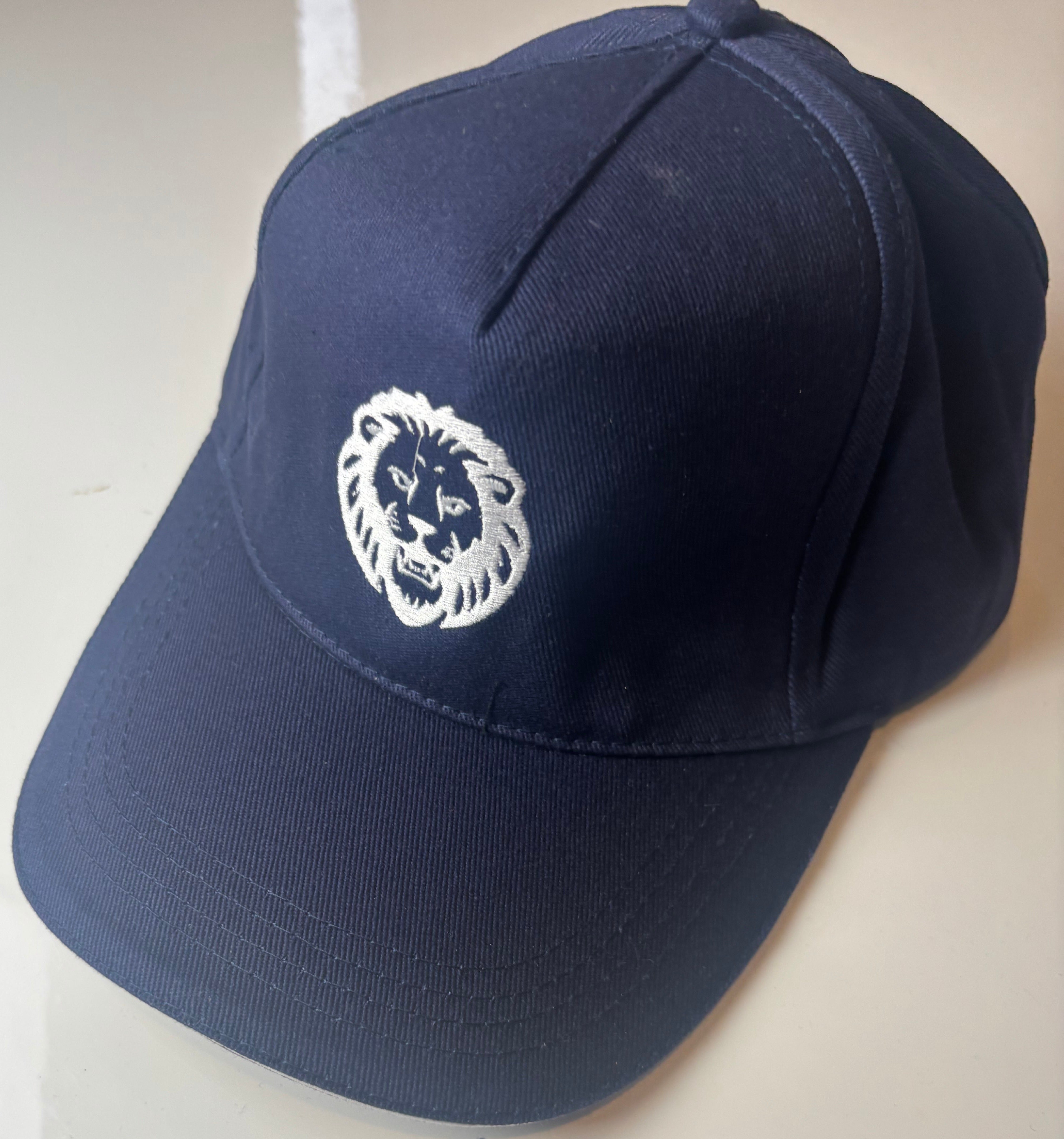 Blue Roaring Lion cotton baseball cap Paganus Britannia