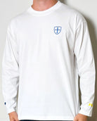 Paganus white long sleeved t shirt