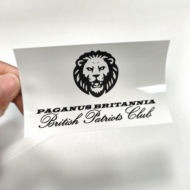 Pack of 10 British Patriots Club stickers Paganus Britannia