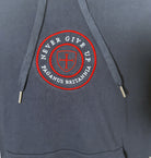 Blue heavy 360gsm cotton hoodie. Paganus Britannia