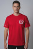 Paganus 260gsm red t-shirt