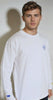 Paganus white long sleeved t shirt
