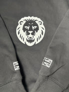 Black cotton hoodie. Ultra Heavy 450gsm. Paganus Britannia