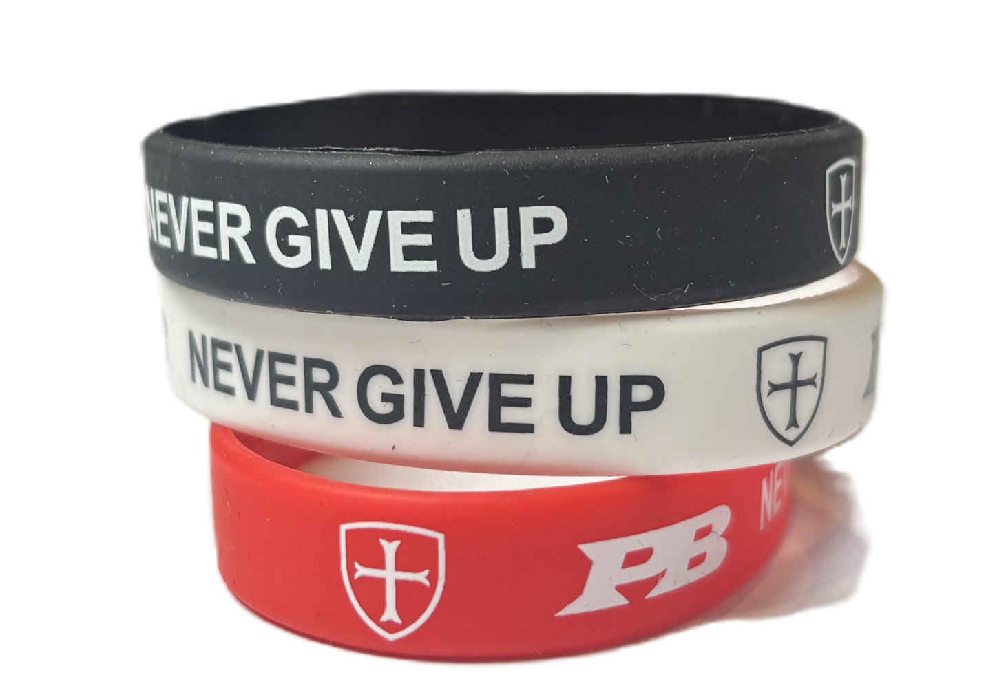 Red White & Black bracelet set. £3 from each sale donated to UK mental health charities.