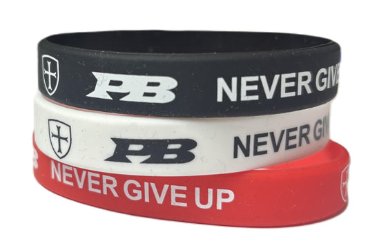 Red White & Black bracelet set. £3 from each sale donated to UK mental health charities.