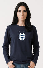 Spirit of 1984, dark blue long sleeved brushed cotton t-shirt Paganus Britannia